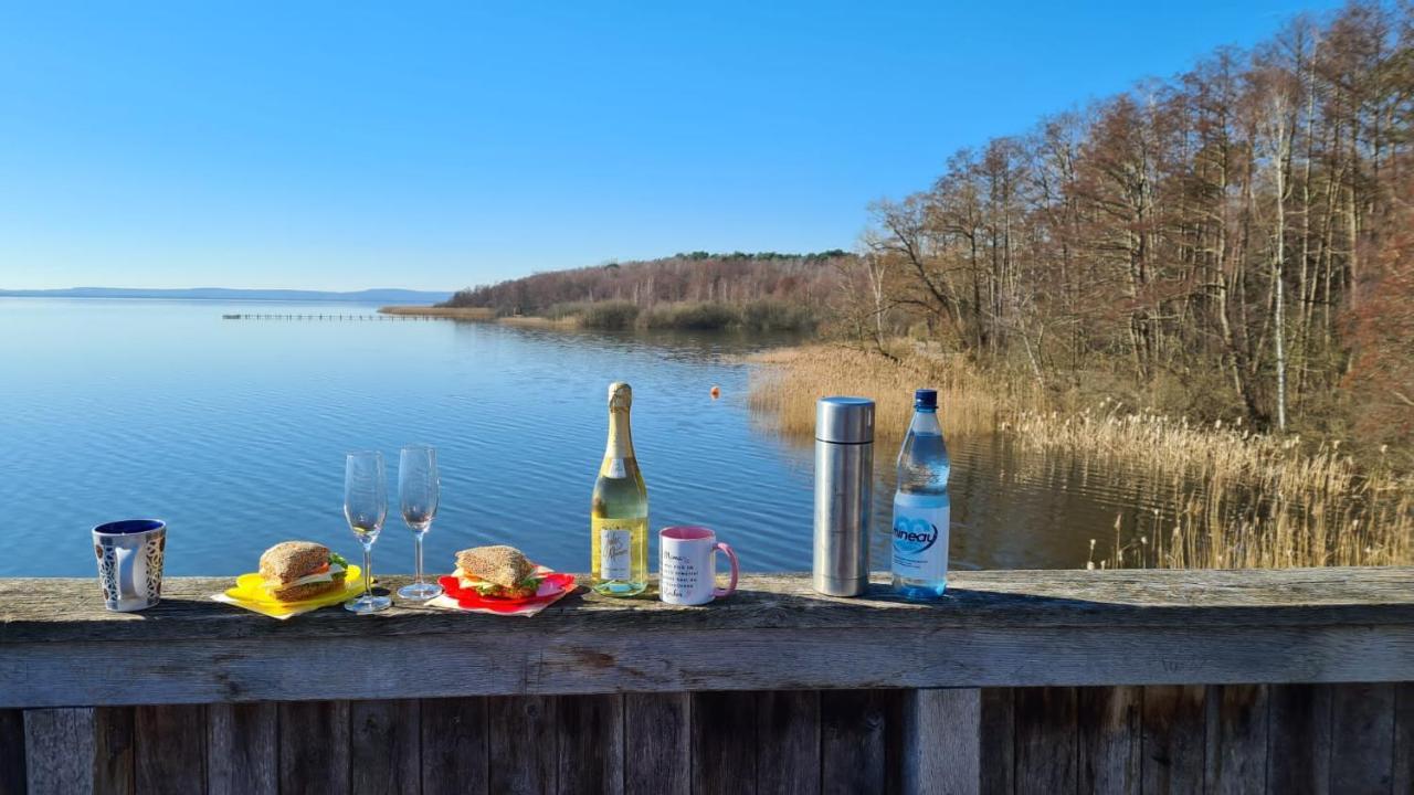 Villa am Steinhuder Meer Superior DZ-Azur- mit Pantry Küche, Luftreinigungssystem, Garten, Wlan Exterior foto